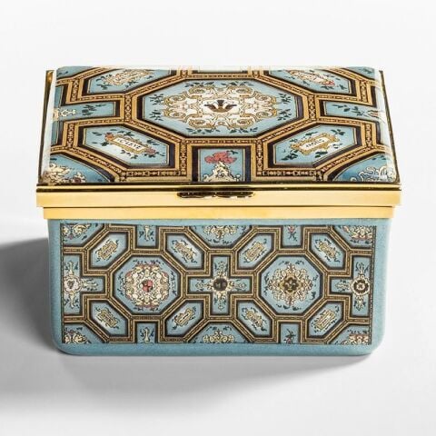 Ceiling Of The Chapel Royal Musical Enamel Box Le100