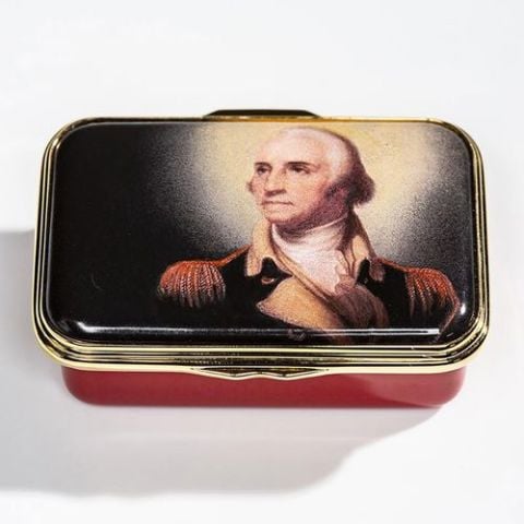 George Washington 220th Anniversary - Enamel Box - Ltd 50