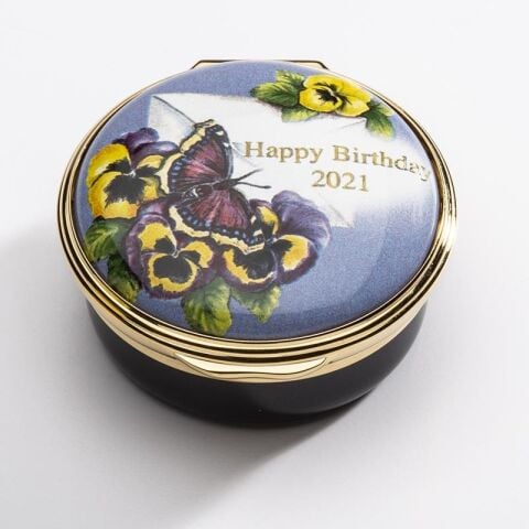 2021 Happy Birthday - Enamel Box
