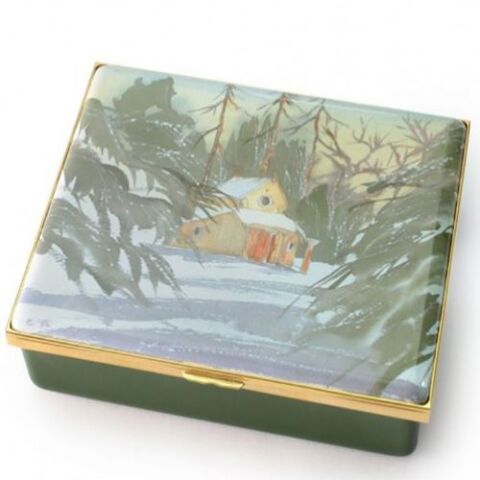 Highgrove - The Sanctuary - Leather Lined Enamel Box LE100