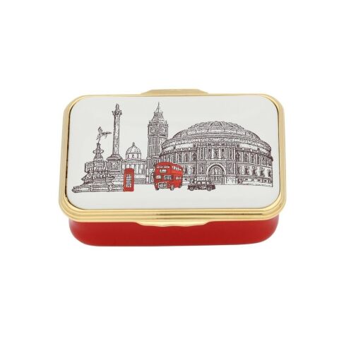 London - Landmarks - Enamel Box