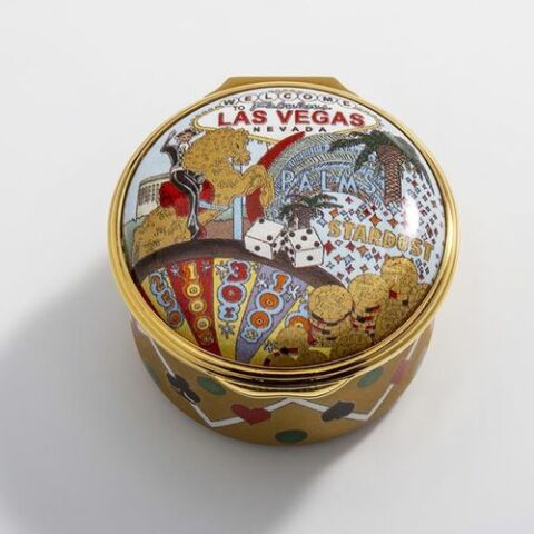 Las Vegas - Enamel Box