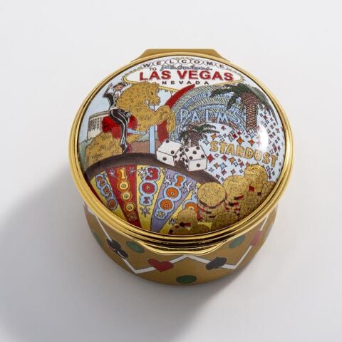 Las Vegas Enamel Box