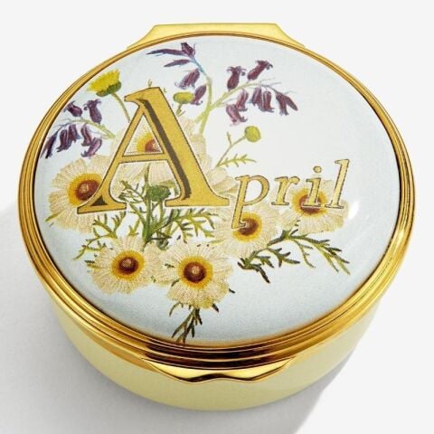 April - Memorable Milestones - Enamel Box