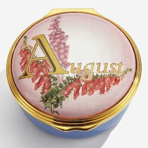 August - Memorable Milestones - Enamel Box