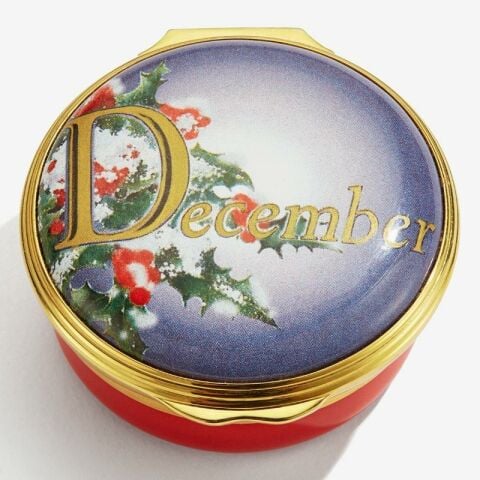 December - Memorable Milestones - Enamel Box