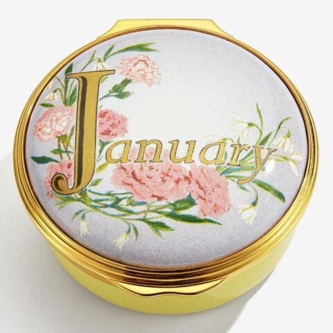 January - Memorable Milestones - Enamel Box