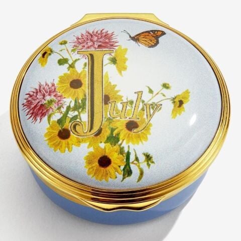 July - Memorable Milestones - Enamel Box