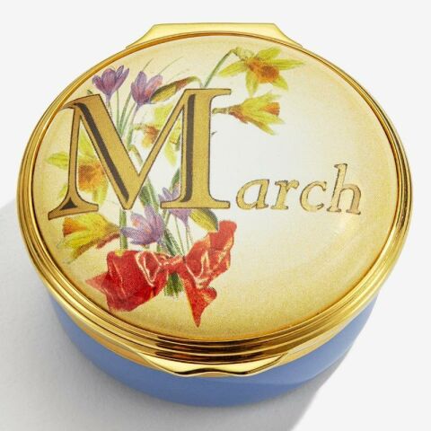 March - Memorable Milestones - Enamel Box