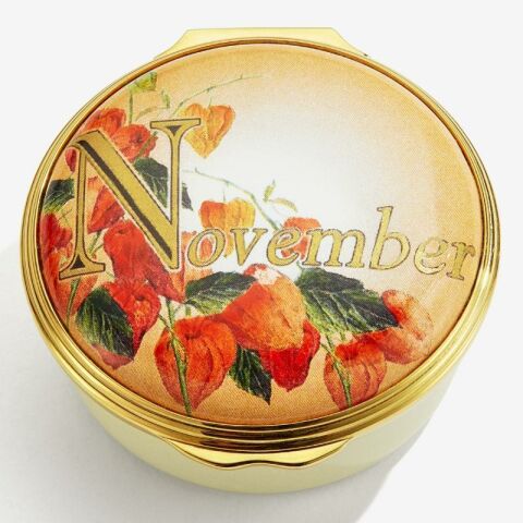 November - Memorable Milestones - Enamel Box
