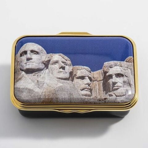 Mount Rushmore - Enamel Box