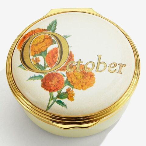 October - Memorable Milestones - Enamel Box