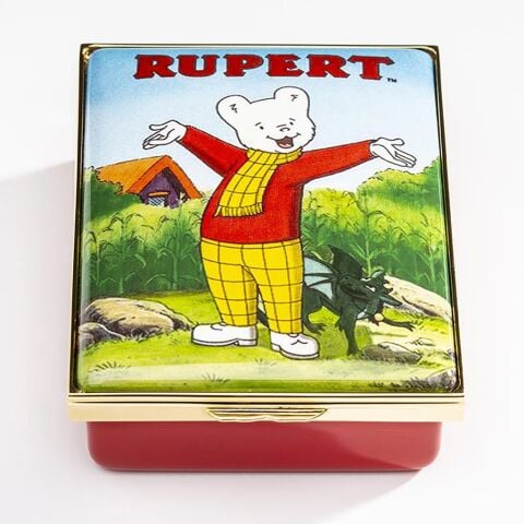 Rupert The Bear 100Th Anniversary Enamel Box Le100
