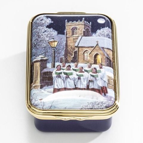 Singing Choristers Enamel Box