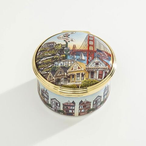 San Francisco Enamel Box