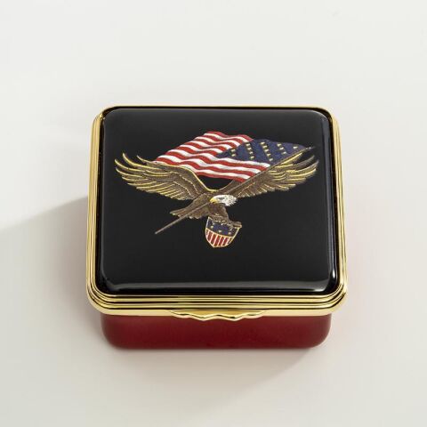 Star Spangled Banner - Enamel Box