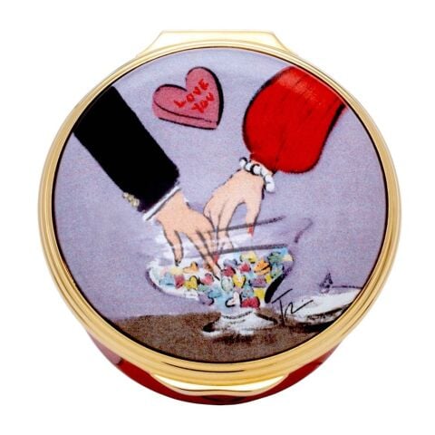 2022 St Valentines Day Enamel Box