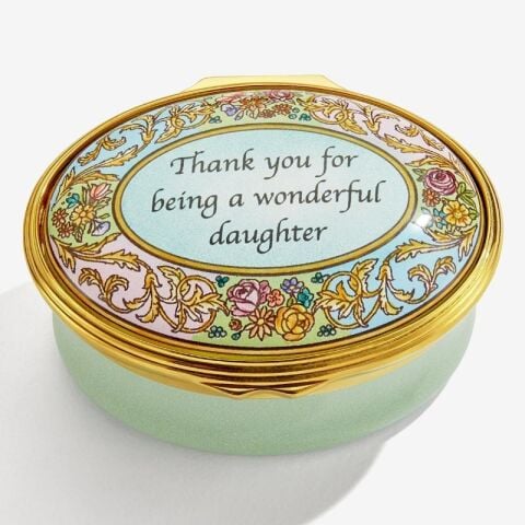 Wonderful Daughter Enamel Box
