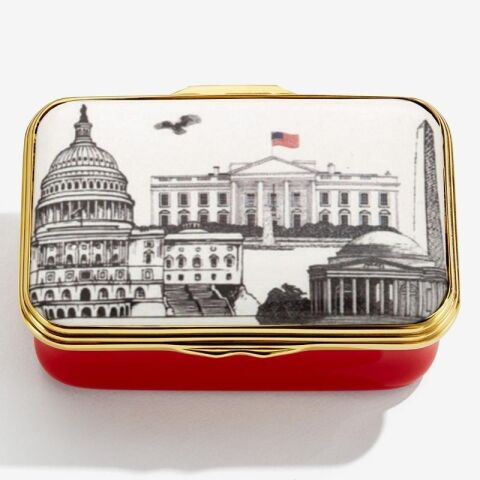 Washington Landmarks - Enamel Box